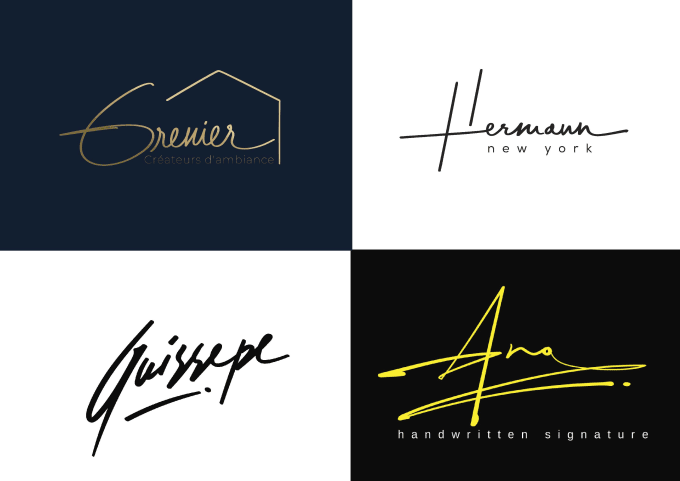 Signature Logo Design