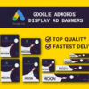 design 6 google adwords display banner ads for remarketing campaigns